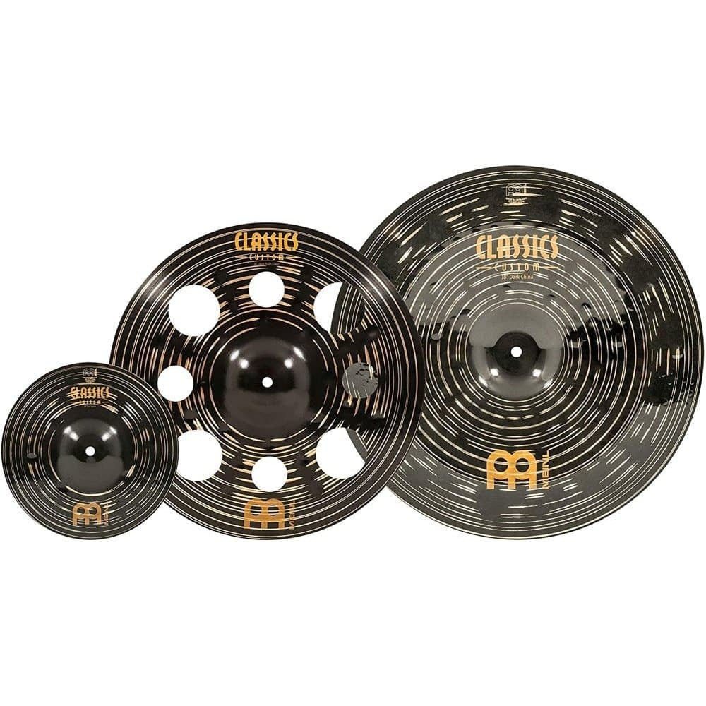 Juego de platillos de efectos Meinl CCD-FX2 Classics Custom Dark de 16/18" con Splash de 10" GRATIS